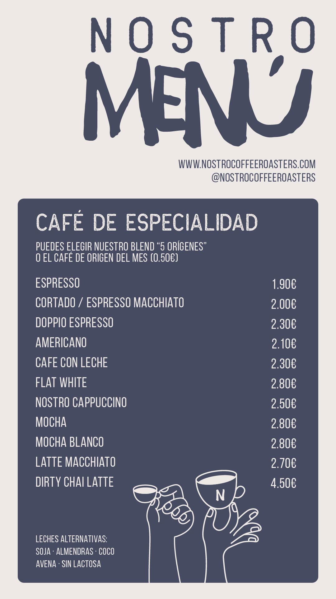 Menú, página 1 de 12