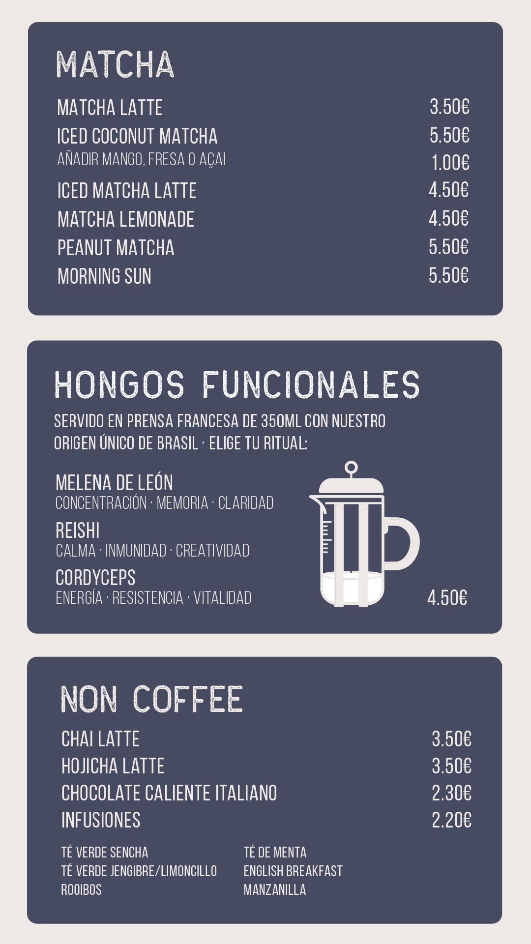 Menú, página 3 de 12