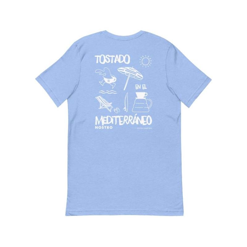 Tostado en el Mediterraneo - Azul