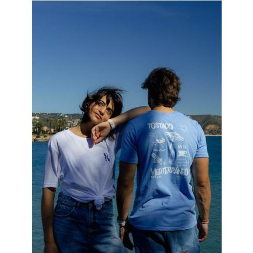 Tostado en el Mediterraneo - Azul